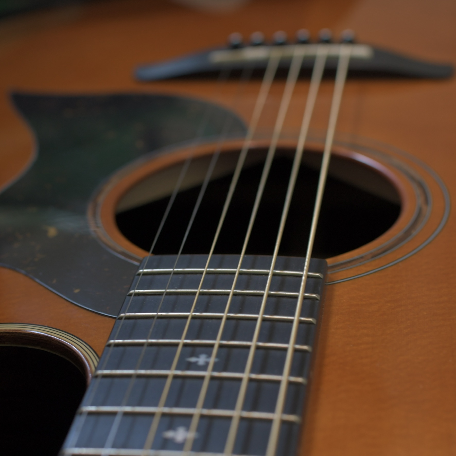 Yamaha A5R acoustic guitar